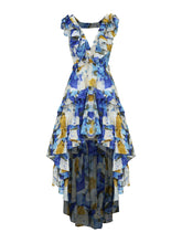 Stylish Bohemian Print Midi Dress